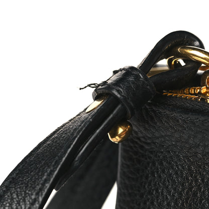 Prada Vitello Phenix Double Zip Crossbody Bag Black 11 of 11