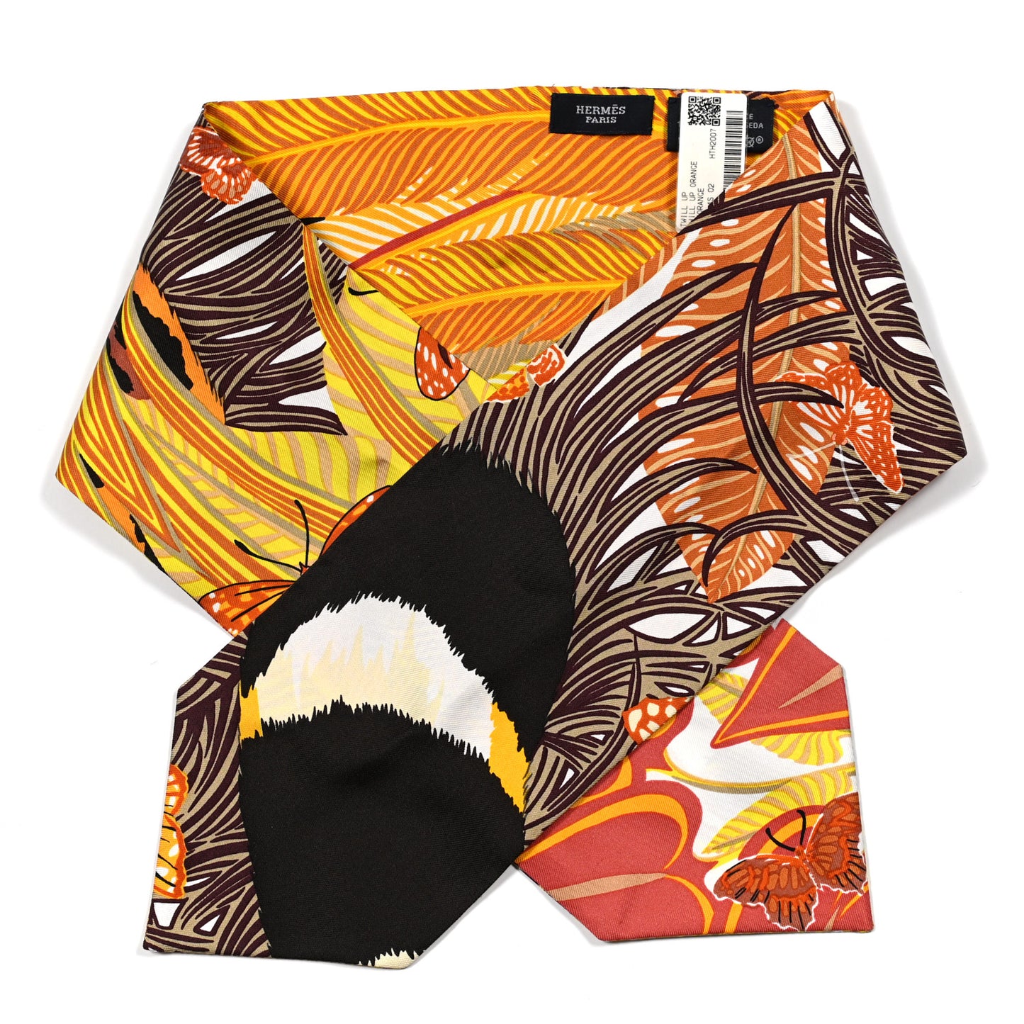 Silk Twill-Up Orange