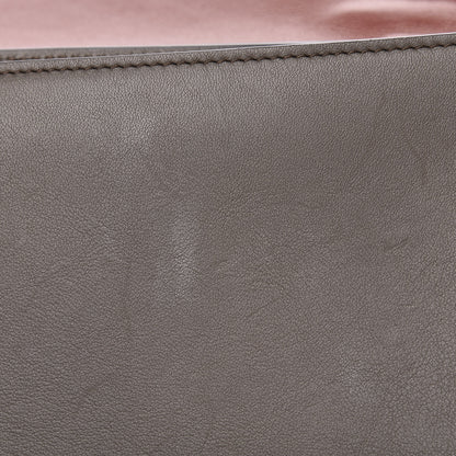 Celine Drummed Calfskin Suede Medium Trapeze 11 of 13