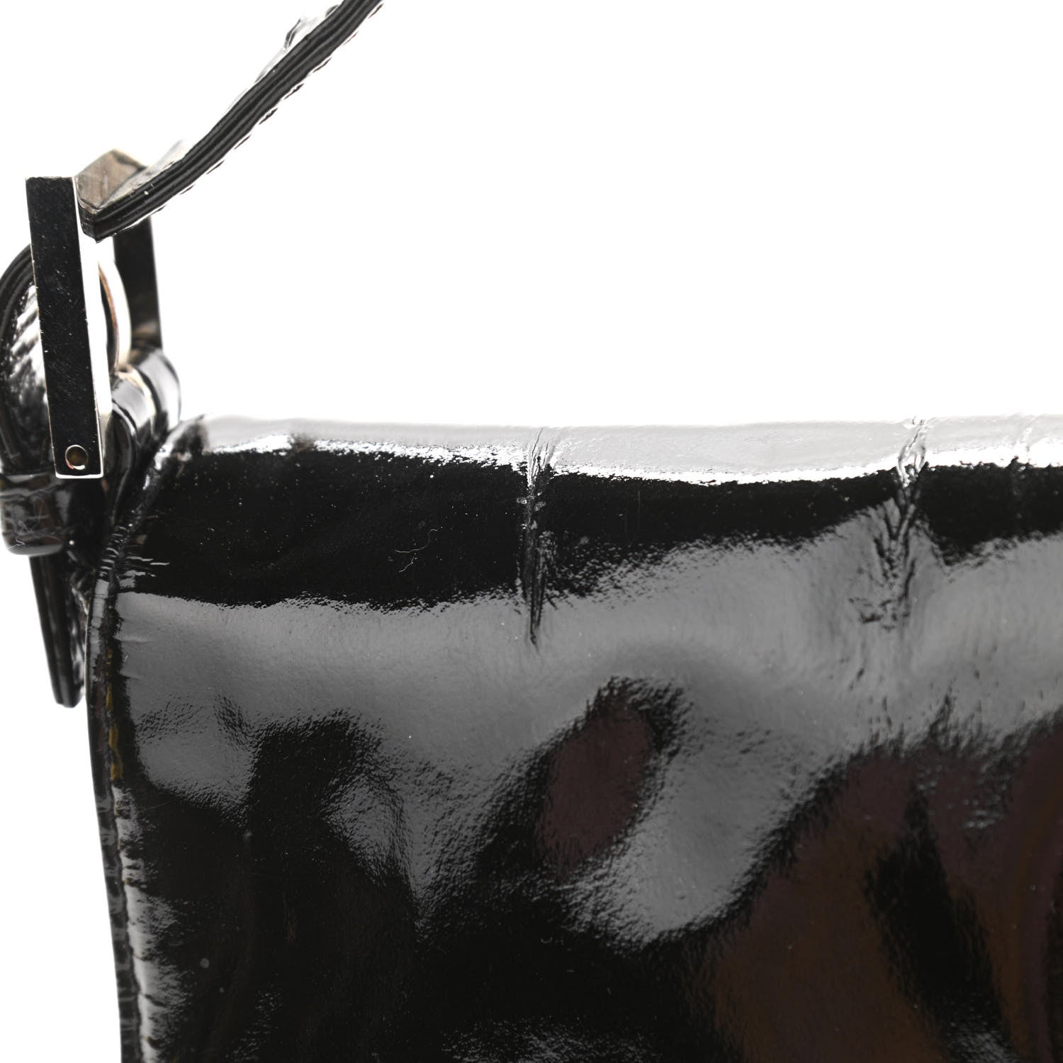 Fendi Patent Baguette Black 7 of 10