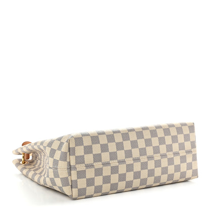 Louis Vuitton Damier Azur Graceful PM Rose Ballerine 4 of 10
