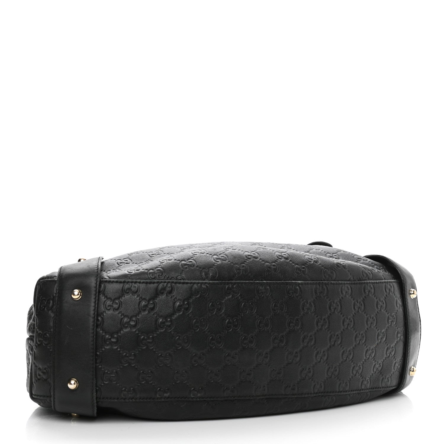 Gucci Guccissima Medium Pelham Shoulder Bag Black 4 of 14
