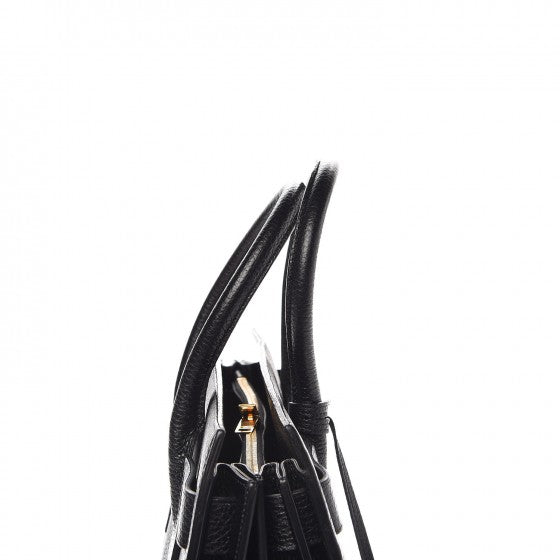 Saint Laurent Grained Calfskin Large Sac De Jour Carryall Black 9 of 19