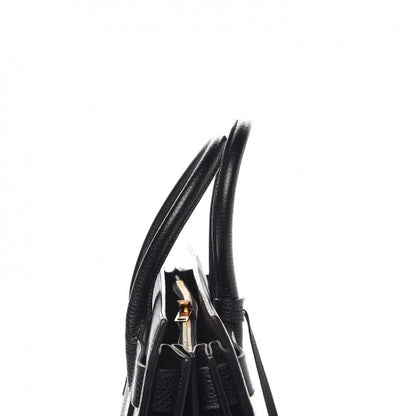 Saint Laurent Grained Calfskin Large Sac De Jour Carryall Black 9 of 19