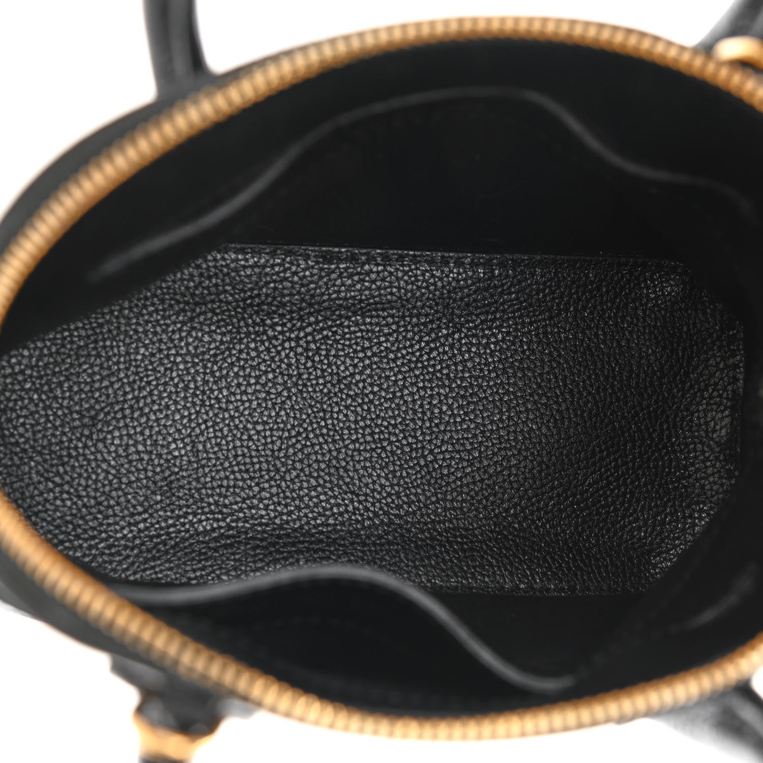 Balenciaga Grained Calfskin XXS Ville Top Handle Bag Black 5 of 8