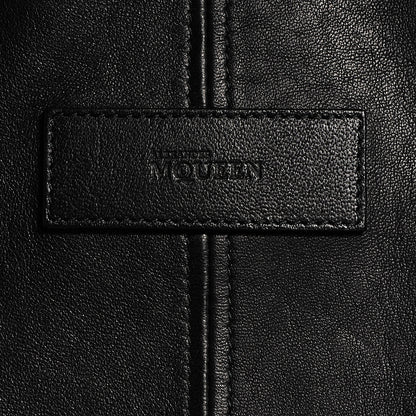 Alexander McQueen Lambskin Large De Manta Tote Black 9 of 9