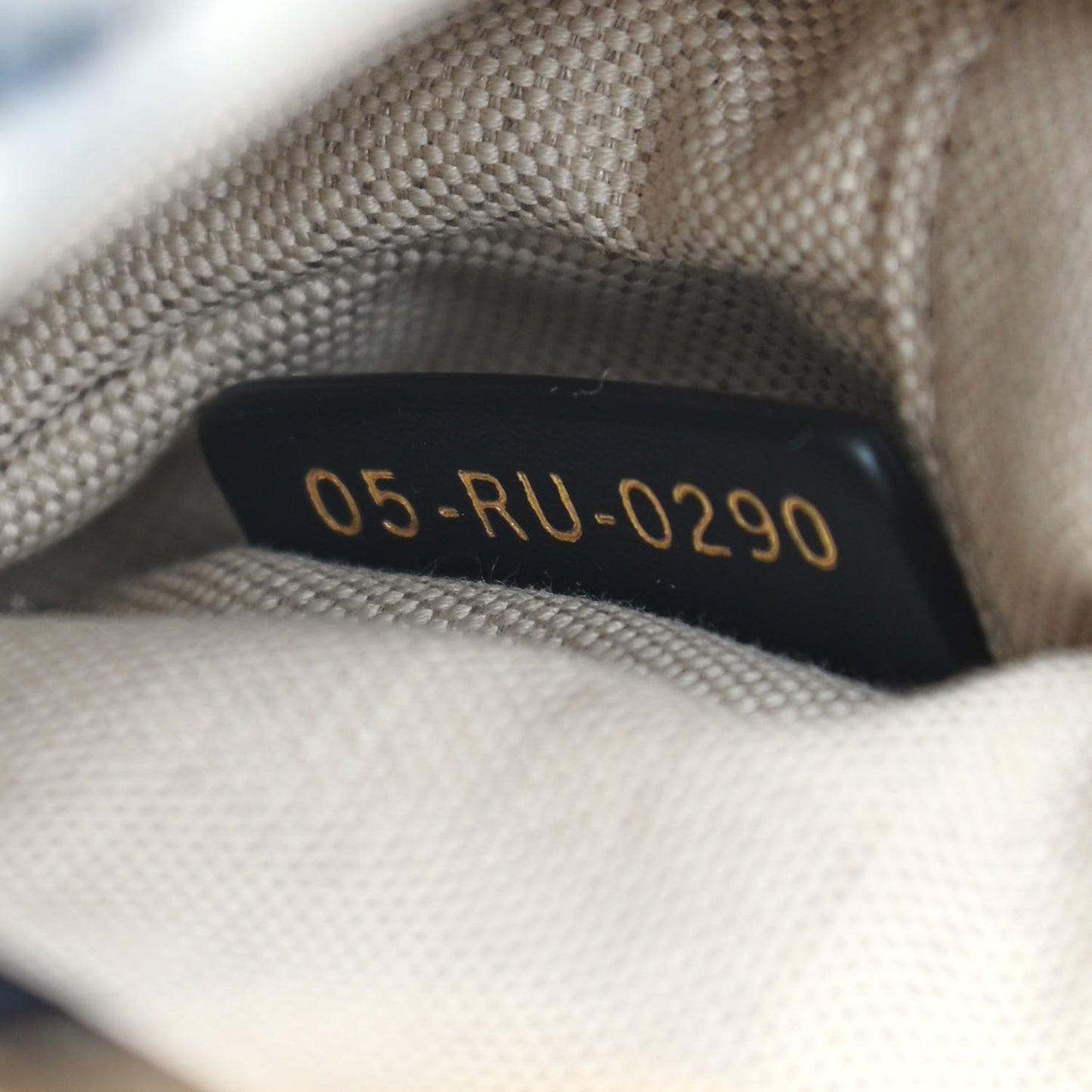Oblique Mini Saddle Bag Blue