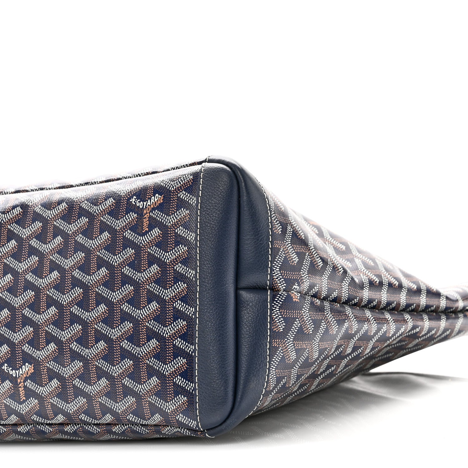 Goyard Goyardine Artois MM Navy 10 of 10