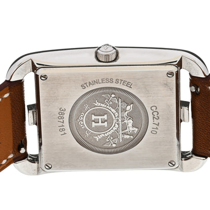 Hermes Stainless Steel Barenia 29mm Cape Cod Quartz Watch Fauve 4 of 5