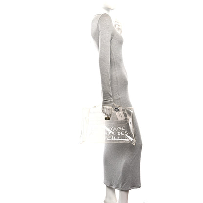 Hermes Vinyl Souvenir De L'Exposition Kelly Transparent 2 of 8