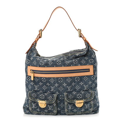 Louis Vuitton Denim Baggy GM Blue 1 of 7
