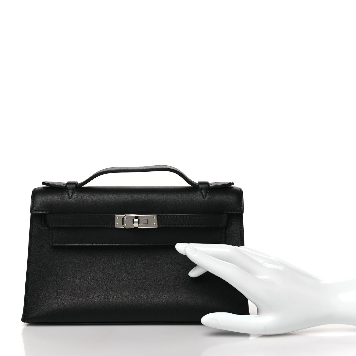 Swift Kelly Pochette Clutch Black
