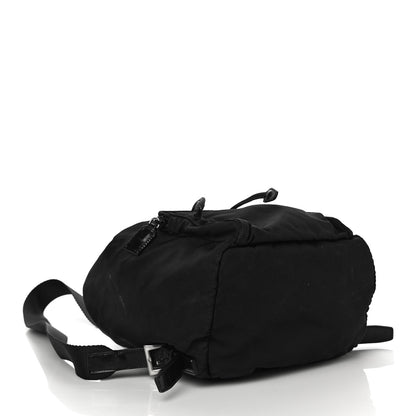 Prada Nylon Vela Mini Cinch Backpack Black 4 of 12