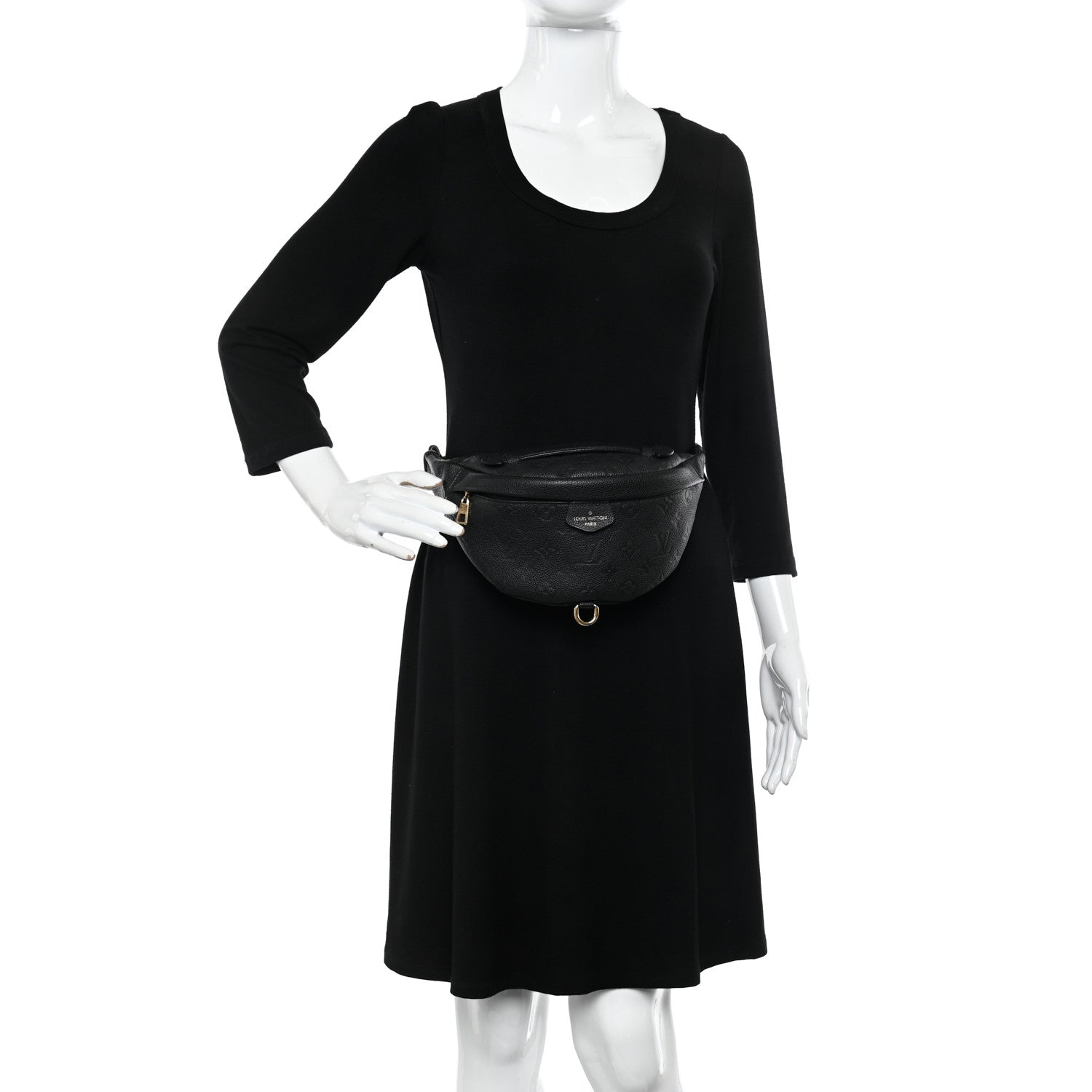 Louis Vuitton Empreinte BumBag Black 2 of 10