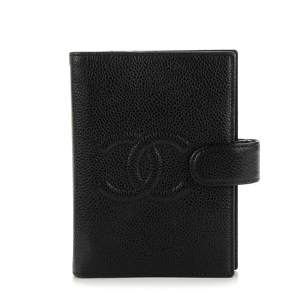 Chanel Caviar CC Small Ring Agenda Planner Black 1 of 8