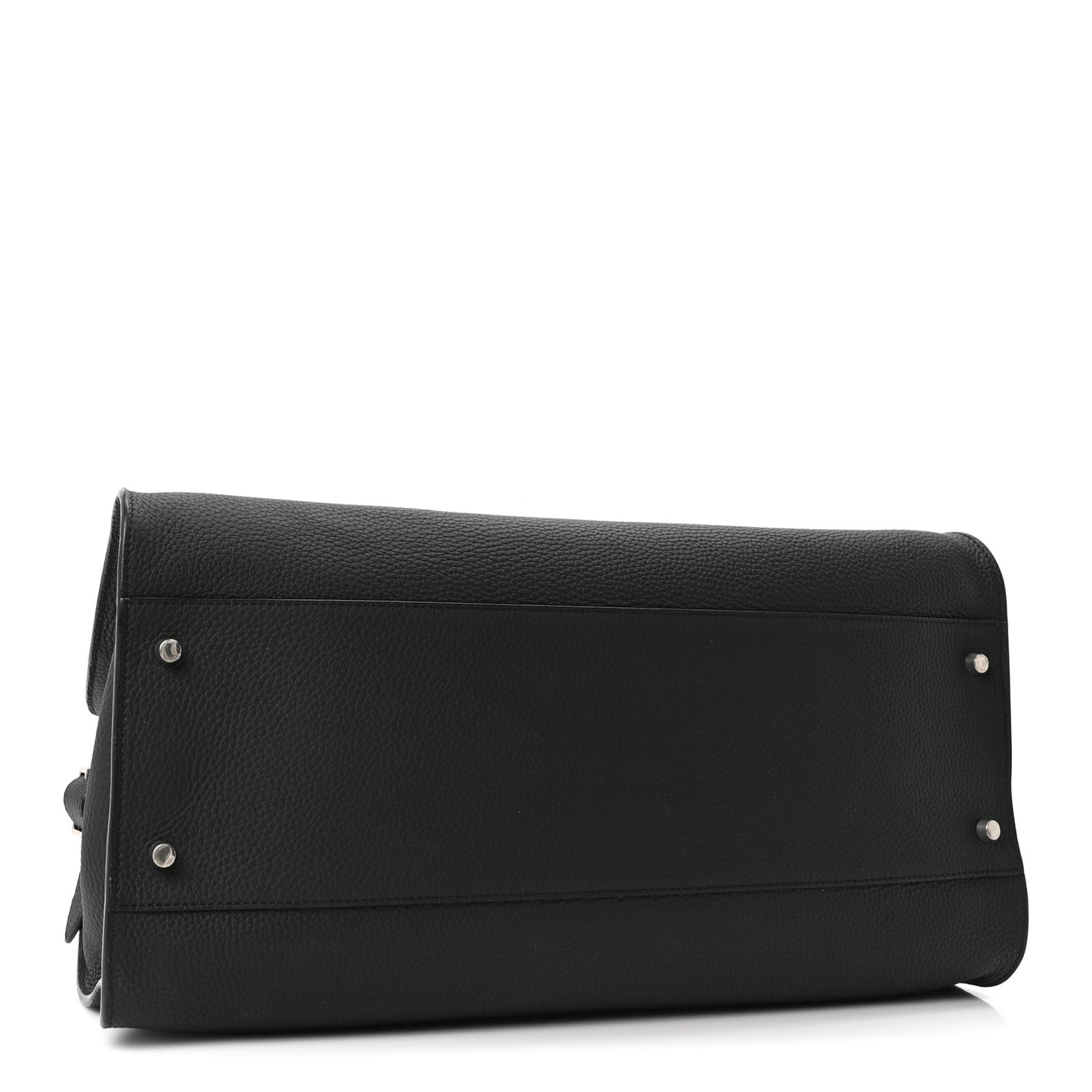 Matte Grained Calfskin EW Margaux Black