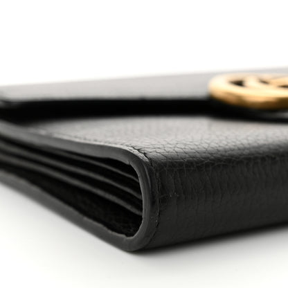 Gucci Calfskin GG Marmont Chain Wallet Black 9 of 13