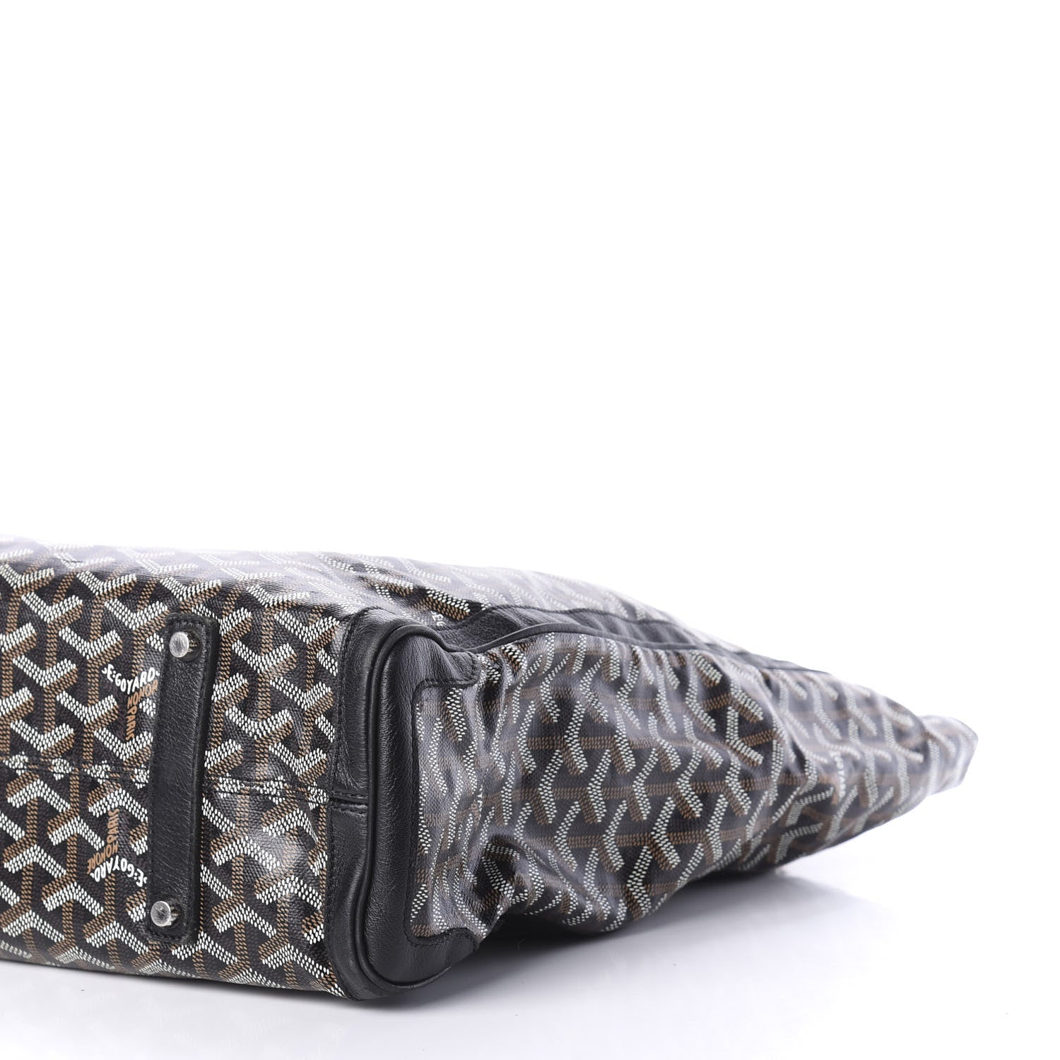 Goyard Goyardine Voltaire Tote Black 8 of 12