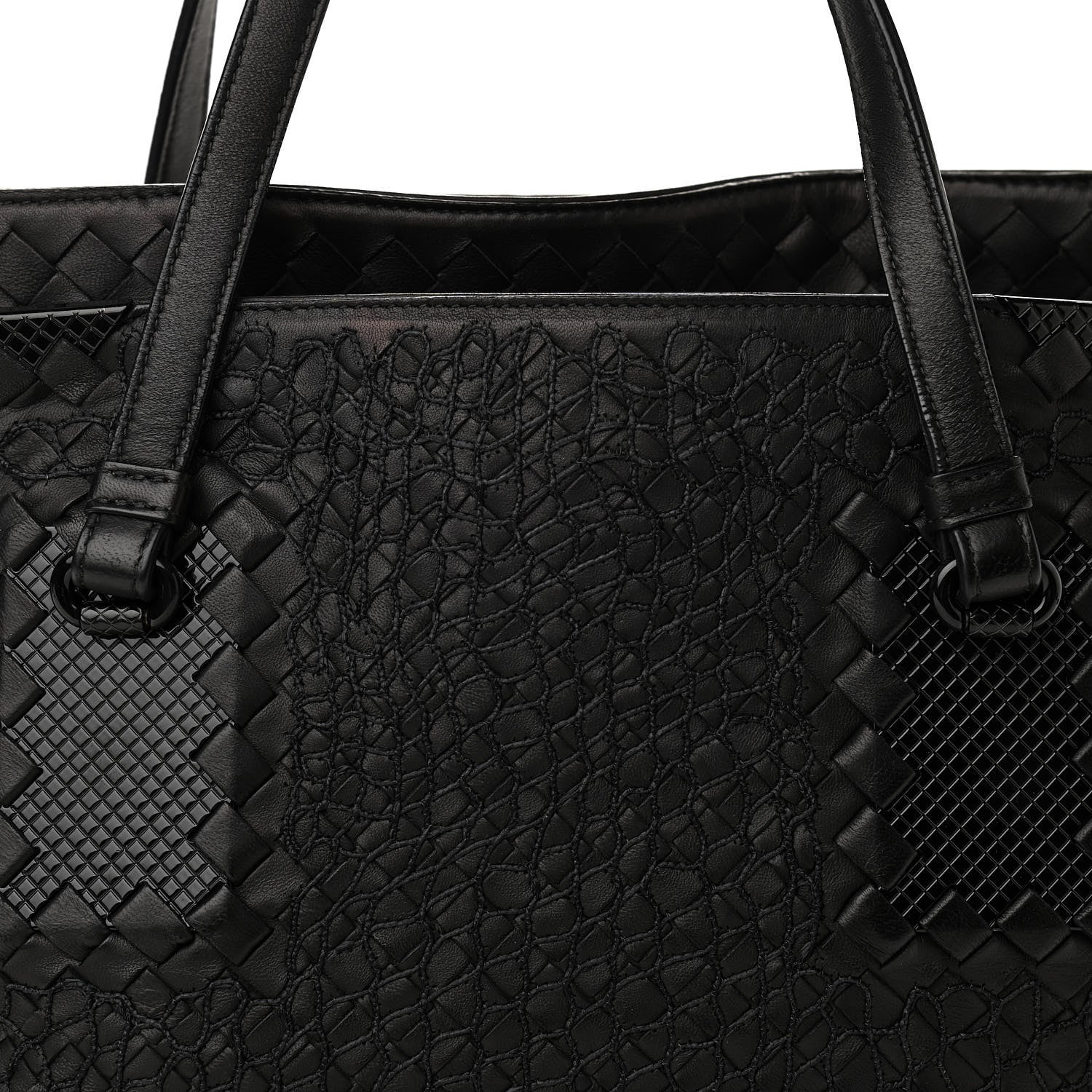 Bottega Veneta Nappa Intrecciato Tote Black 10 of 10