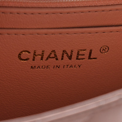 Chanel Lambskin Quilted Mini Square Flap Pink 7 of 8
