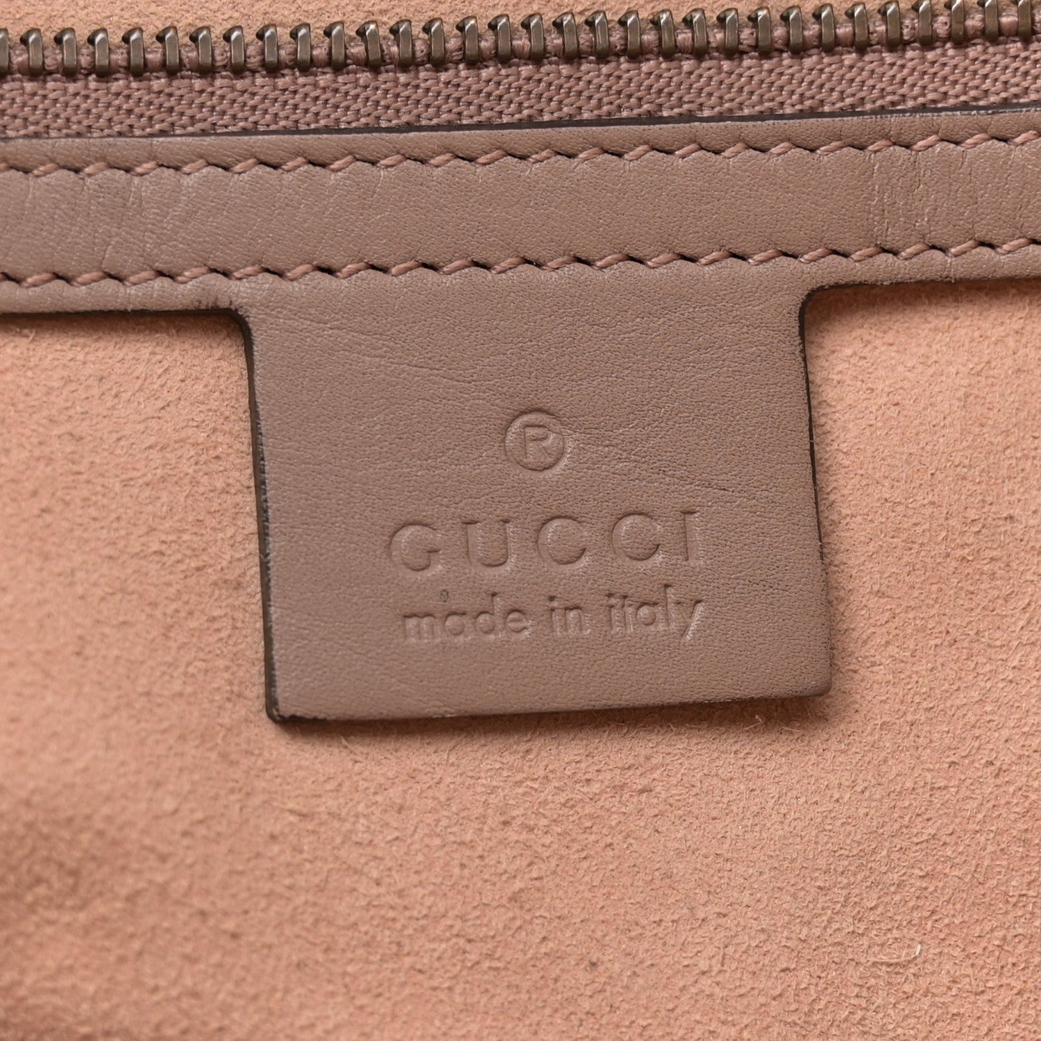 Gucci Calfskin Matelasse Medium GG Marmont Shoulder Tote Bag Porcelain Rose 6 of 13
