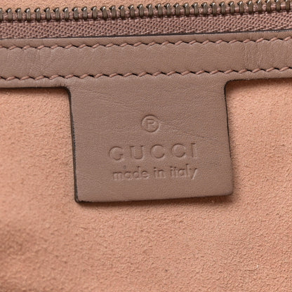 Gucci Calfskin Matelasse Medium GG Marmont Shoulder Tote Bag Porcelain Rose 6 of 13