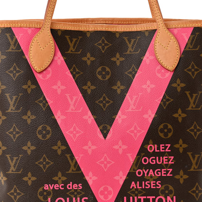 Louis Vuitton Monogram V Neverfull MM Grenade 7 of 12