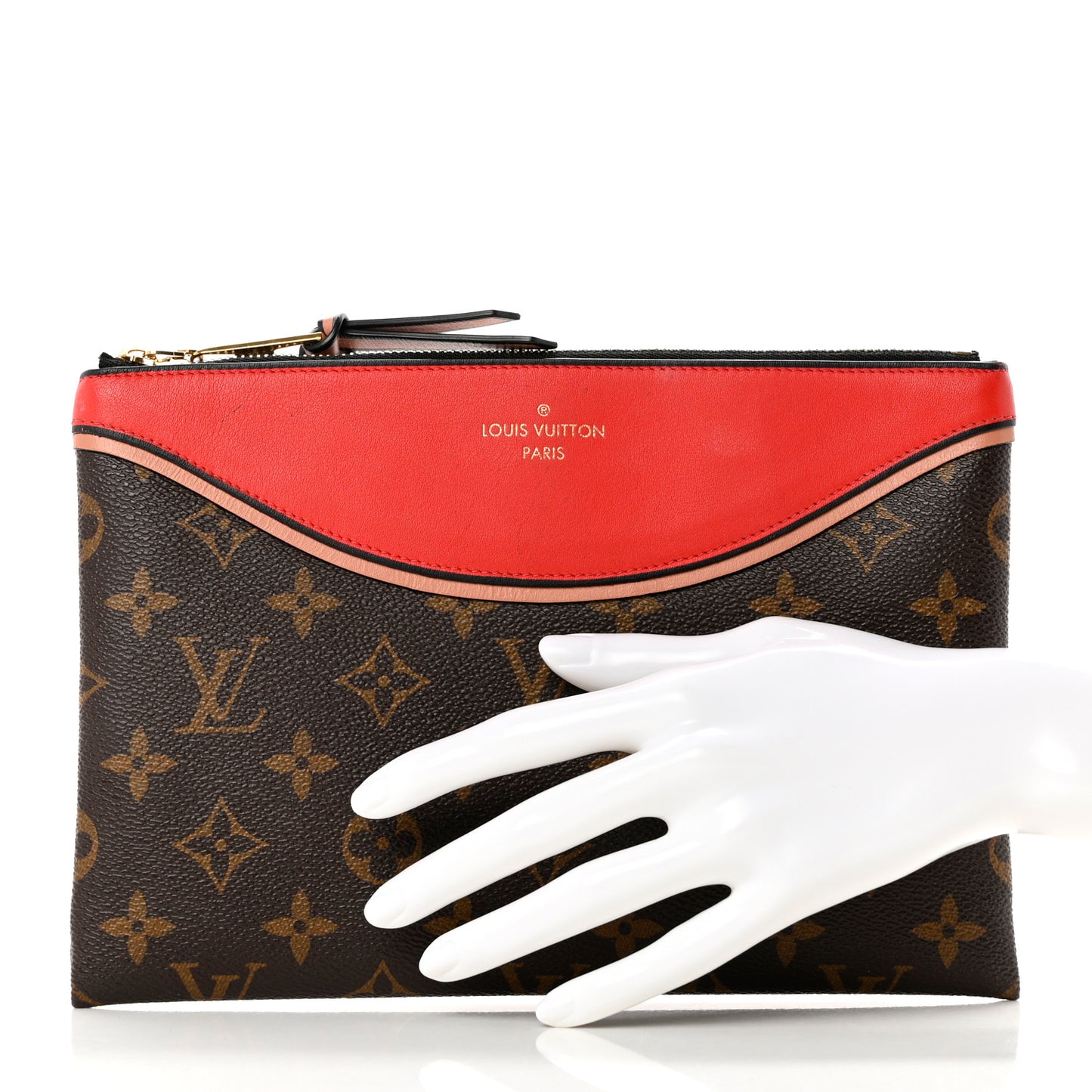 Monogram Tuileries Pochette Red
