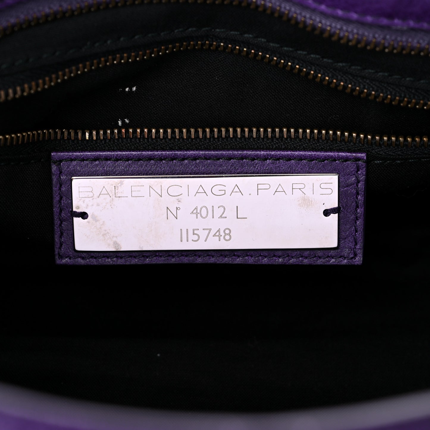 Agneau Classic Hardware City Dark Violet