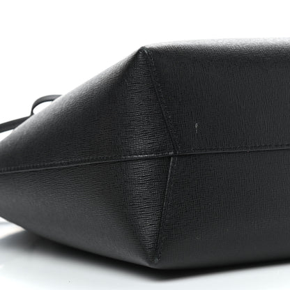 Mansur Gavriel Saffiano Mini Bucket Bag Black Flamma 8 of 9