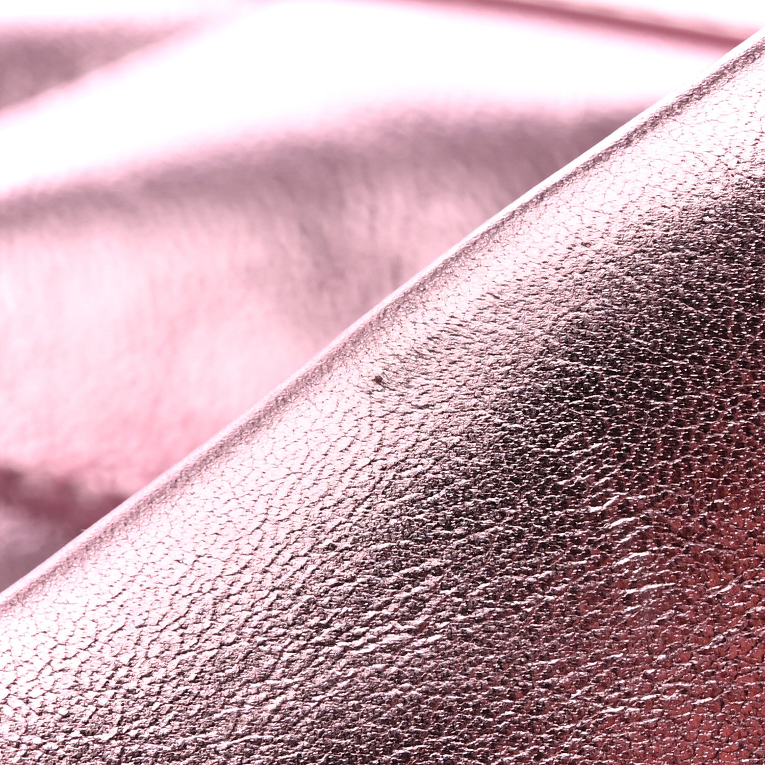 Saint Laurent Metallic Lambskin Quilted Sade Puffer Envelope Clutch New Azalea 8 of 9