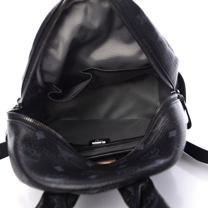 MCM Visetos Small Side Stud Stark Backpack Black 5 of 12