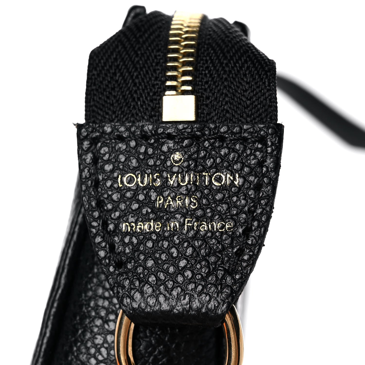 Louis Vuitton Empreinte Monogram Giant Mini Pochette Accessories Black 5 of 9