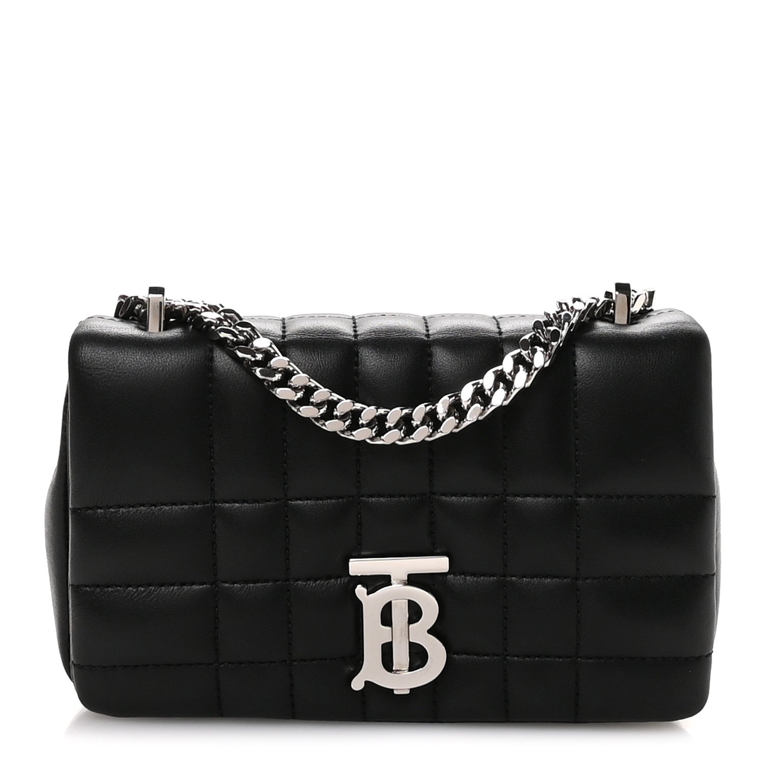 Burberry Lambskin Quilted Mini Lola Bag Black 1 of 11