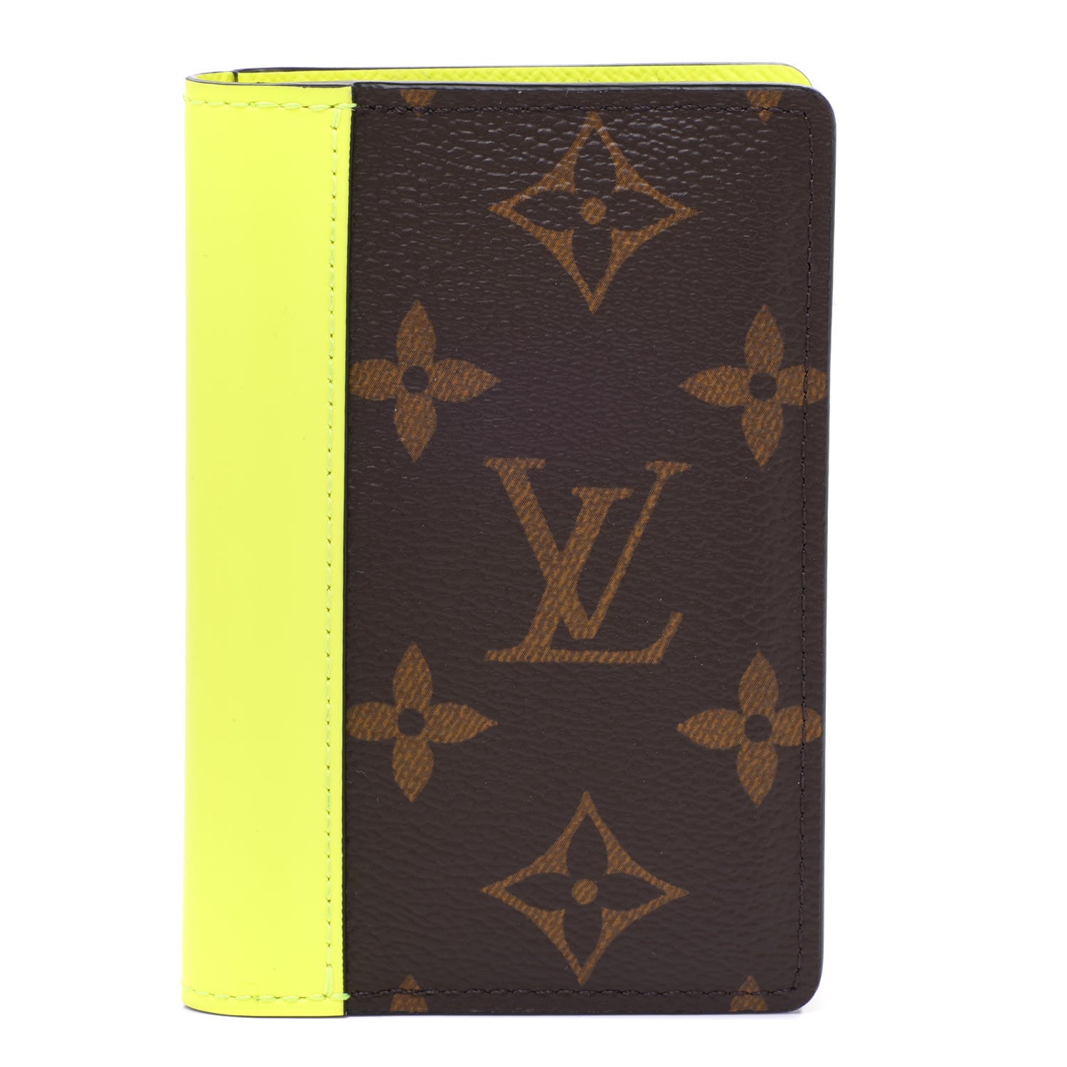 Louis Vuitton Monogram Pocket Organizer NM Yellow 1 of 6