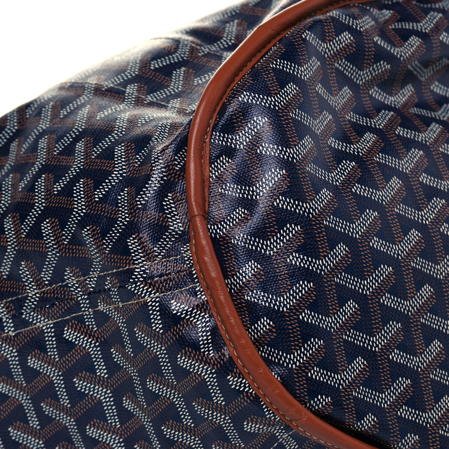 Goyardine Reversible Belharra Navy Gold
