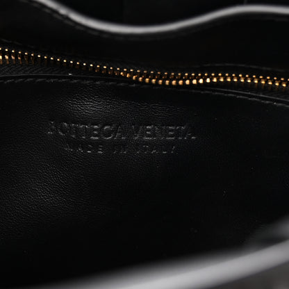 Bottega Veneta Lambskin Maxi Intreccio Padded Chain Cassette Crossbody Bag Black 6 of 9
