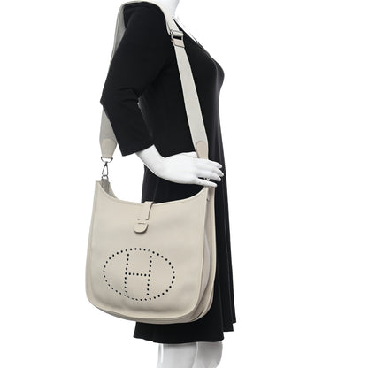 Hermes Taurillon Clemence Evelyne III GM Beton 2 of 13