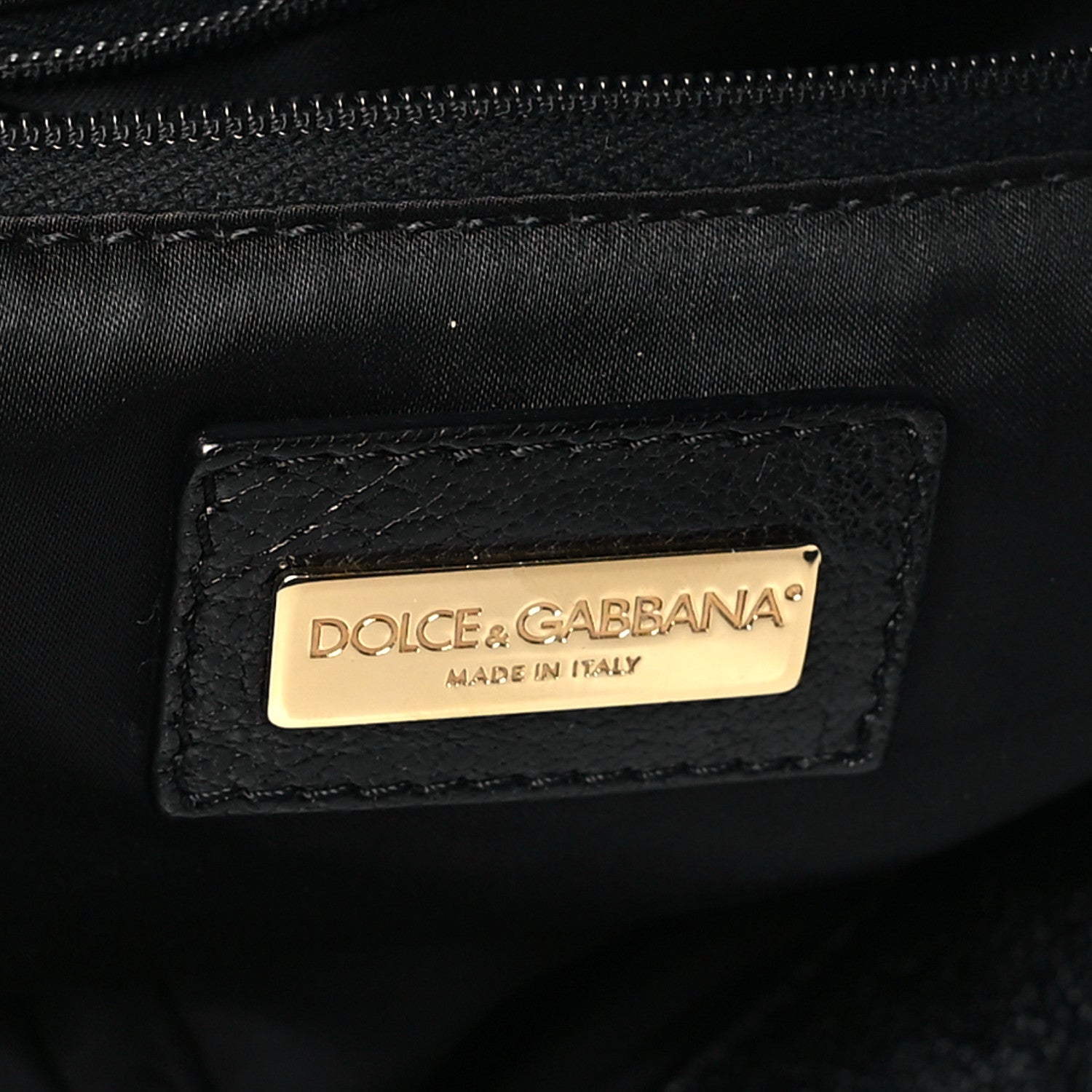 Dolce & Gabbana Calf Hair Leopard Print Satchel Black 6 of 10