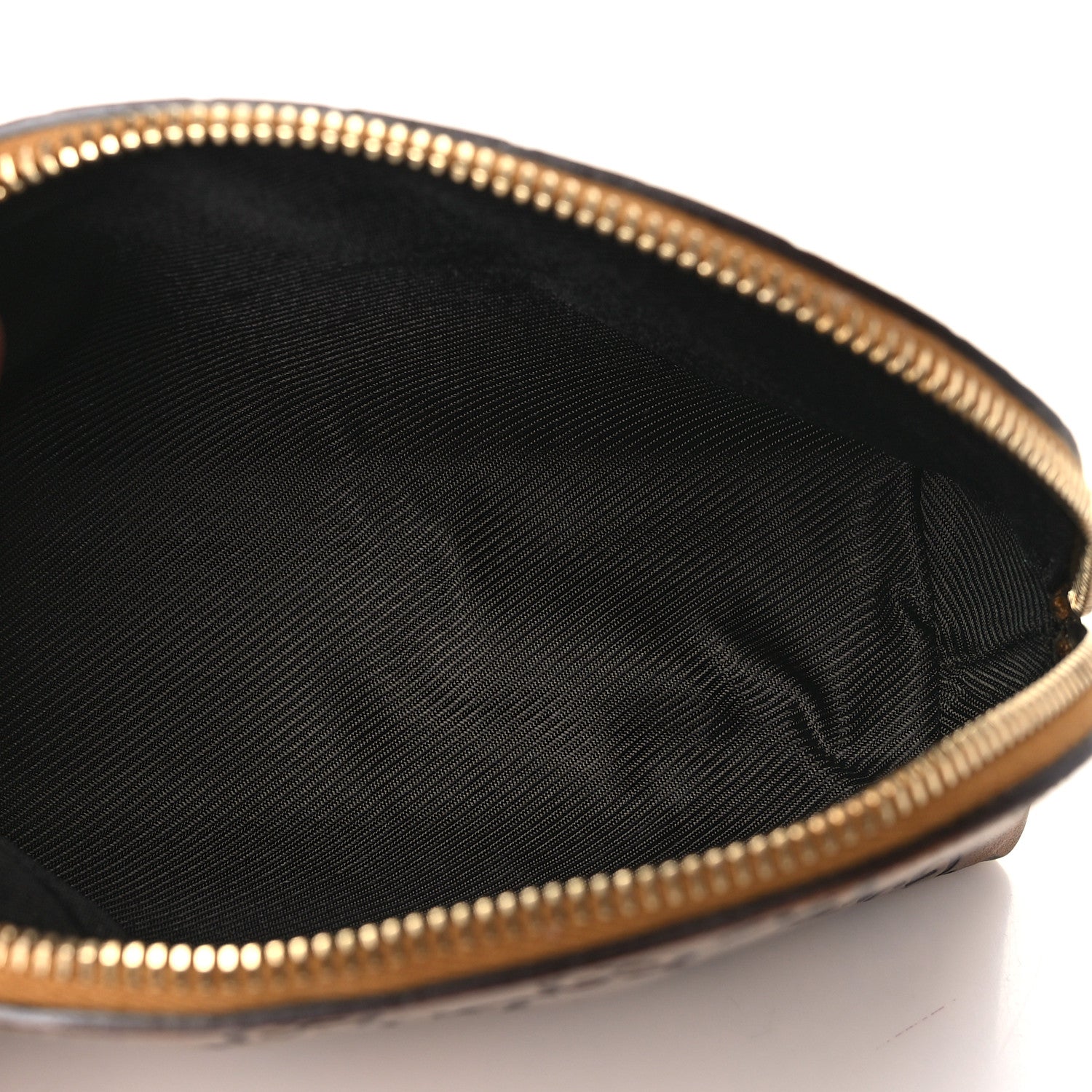Gucci Guccissima Cosmetic Case Metallic Bronze 5 of 10