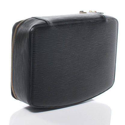 Louis Vuitton Epi Monte Carlo Jewelry Case Box Black 3 of 8