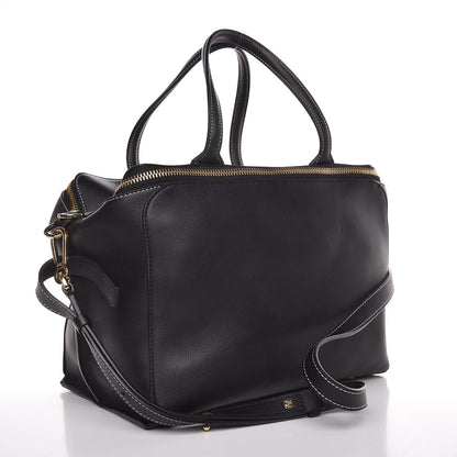 Loewe Calfskin Triple Zip Tote Black 4 of 10