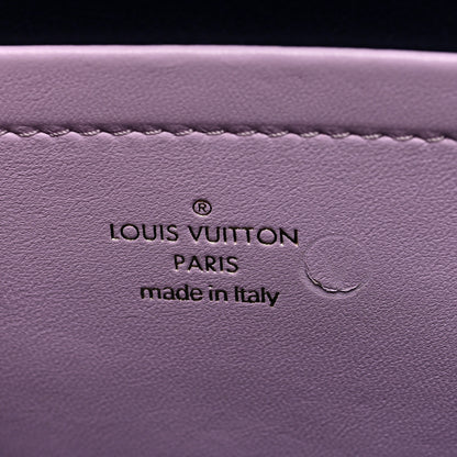 Louis Vuitton Lambskin Embossed Monogram Pochette Coussin Parme 6 of 8
