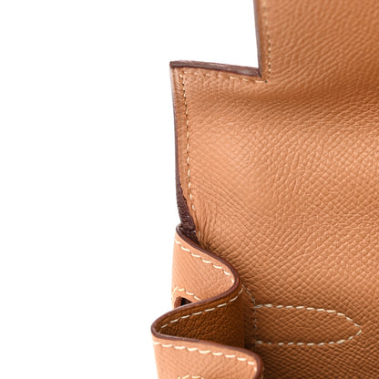 Hermes Courchevel Kelly Retourne 28 Naturelle 12 of 19