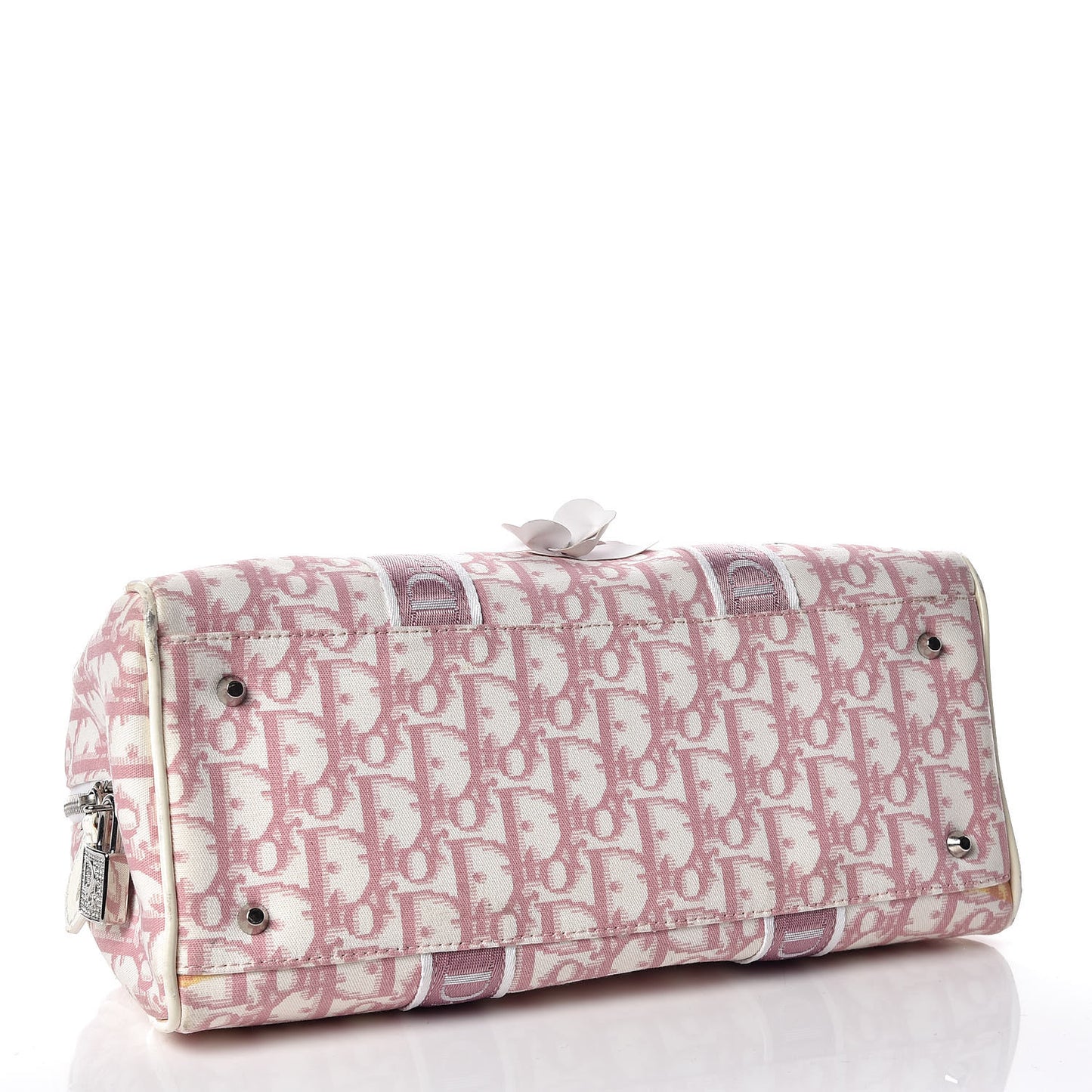 Monogram Girly Boston Pink