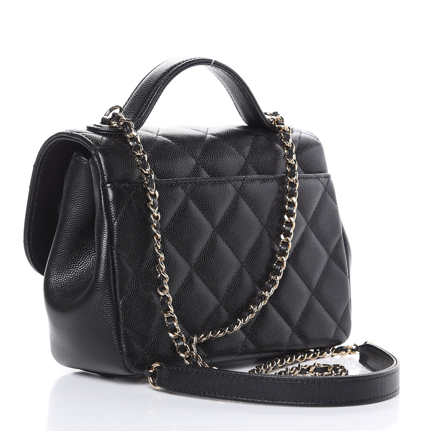 Chanel Caviar Quilted Small Business Affinity Flap Black 3 of 9