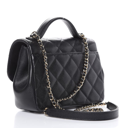 Chanel Caviar Quilted Small Business Affinity Flap Black 3 of 9