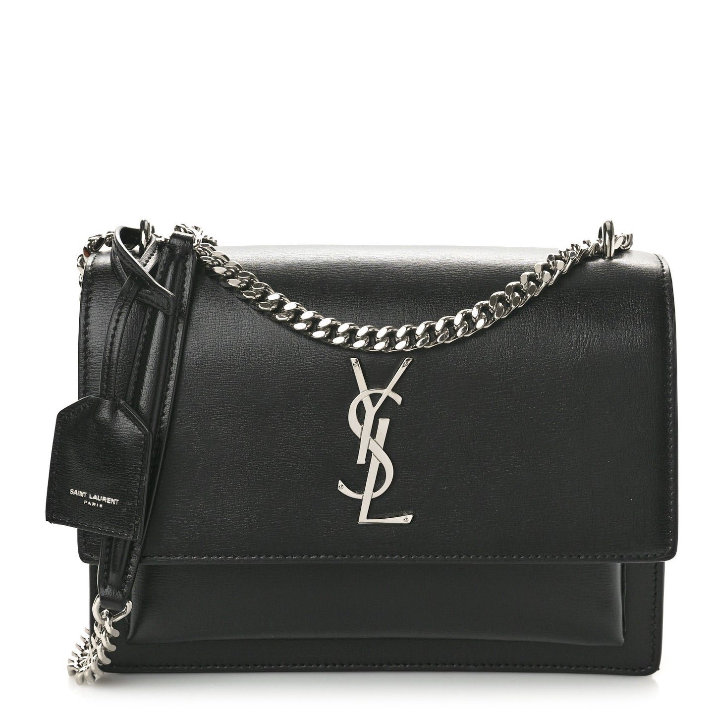 Calfskin Medium Monogram Sunset Black