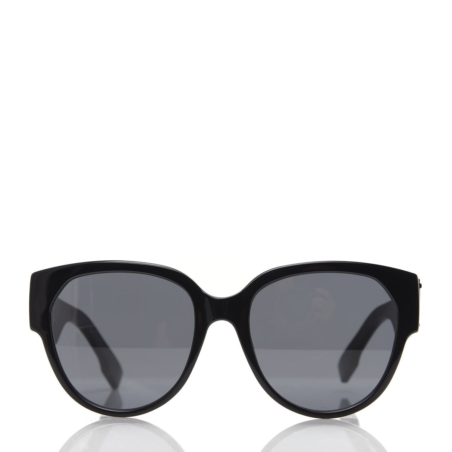 Christian Dior Acetate DiorID2 Sunglasses Black 2 of 7