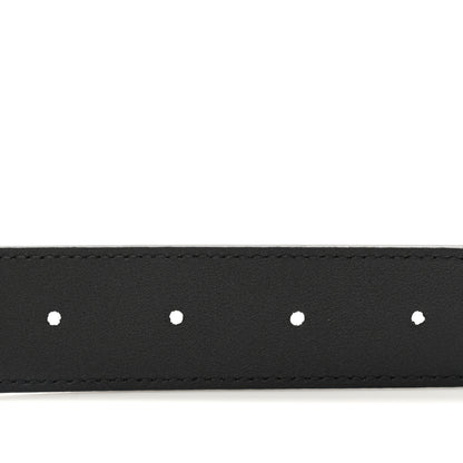 Gucci Plutone Calfskin Plaque GG 30mm Belt 90 36 Black 4 of 5